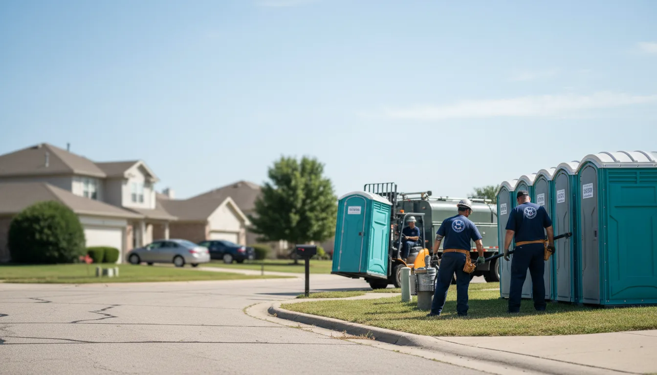Porta Potty Rental in Golden City, MO near me